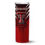 personalized-texas-tech-red-raiders-chevron-stripes-red-skinny-tumbler-best-selling.webp