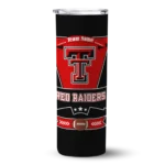 personalized-texas-tech-red-raiders-helmet-belt-red-black-skinny-tumbler-best-selling-1.webp