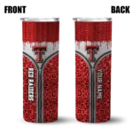 personalized-texas-tech-red-raiders-sparkle-drip-red-skinny-tumbler-best-selling.webp