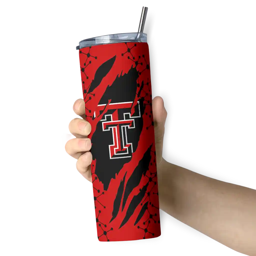 personalized-texas-tech-red-raiders-star-pop-red-black-skinny-tumbler-premium-grade.webp