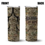 personalized-toledo-rockets-antler-flow-camo-skinny-tumbler-best-selling.webp