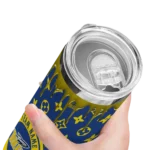 personalized-toledo-rockets-camo-streak-blue-skinny-tumbler-best-selling.webp