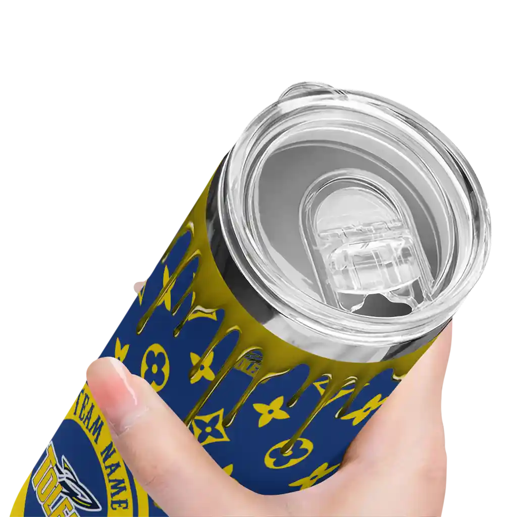 personalized-toledo-rockets-camo-streak-blue-skinny-tumbler-high-quality.webp