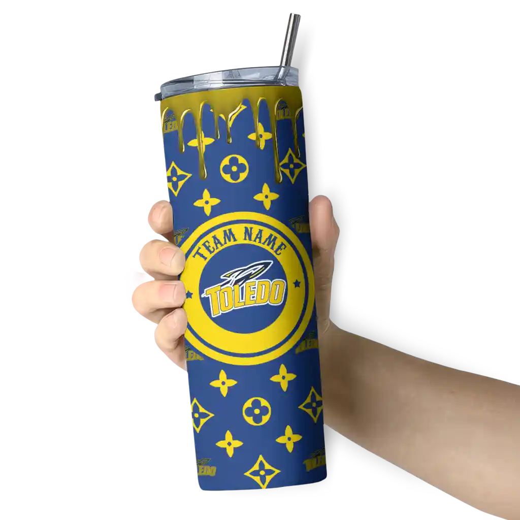 personalized-toledo-rockets-camo-streak-blue-skinny-tumbler-premium-grade.webp