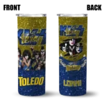 personalized-toledo-rockets-kiss-band-gold-skinny-tumbler-best-selling-1.webp
