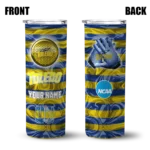 personalized-toledo-rockets-patterned-waves-blue-skinny-tumbler-best-selling.webp