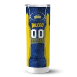 personalized-toledo-rockets-stacked-diamond-blue-skinny-tumbler-best-selling.webp