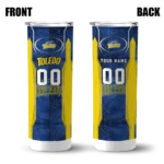 personalized-toledo-rockets-stacked-diamond-blue-skinny-tumbler-best-selling.webp