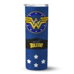 personalized-toledo-rockets-star-cluster-blue-skinny-tumbler-best-selling.webp