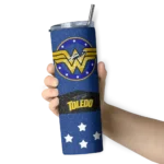personalized-toledo-rockets-star-cluster-blue-skinny-tumbler-best-selling.webp