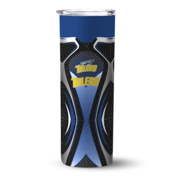 Toledo Rockets Tumber - Personalized Superman Emblem Skinny Blue Black