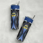 personalized-toledo-rockets-superman-emblem-blue-black-skinny-tumbler-best-selling.webp