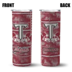 personalized-troy-trojans-chevron-patch-red-skinny-tumbler-best-selling.webp