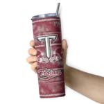 personalized-troy-trojans-chevron-patch-red-skinny-tumbler-best-selling.webp
