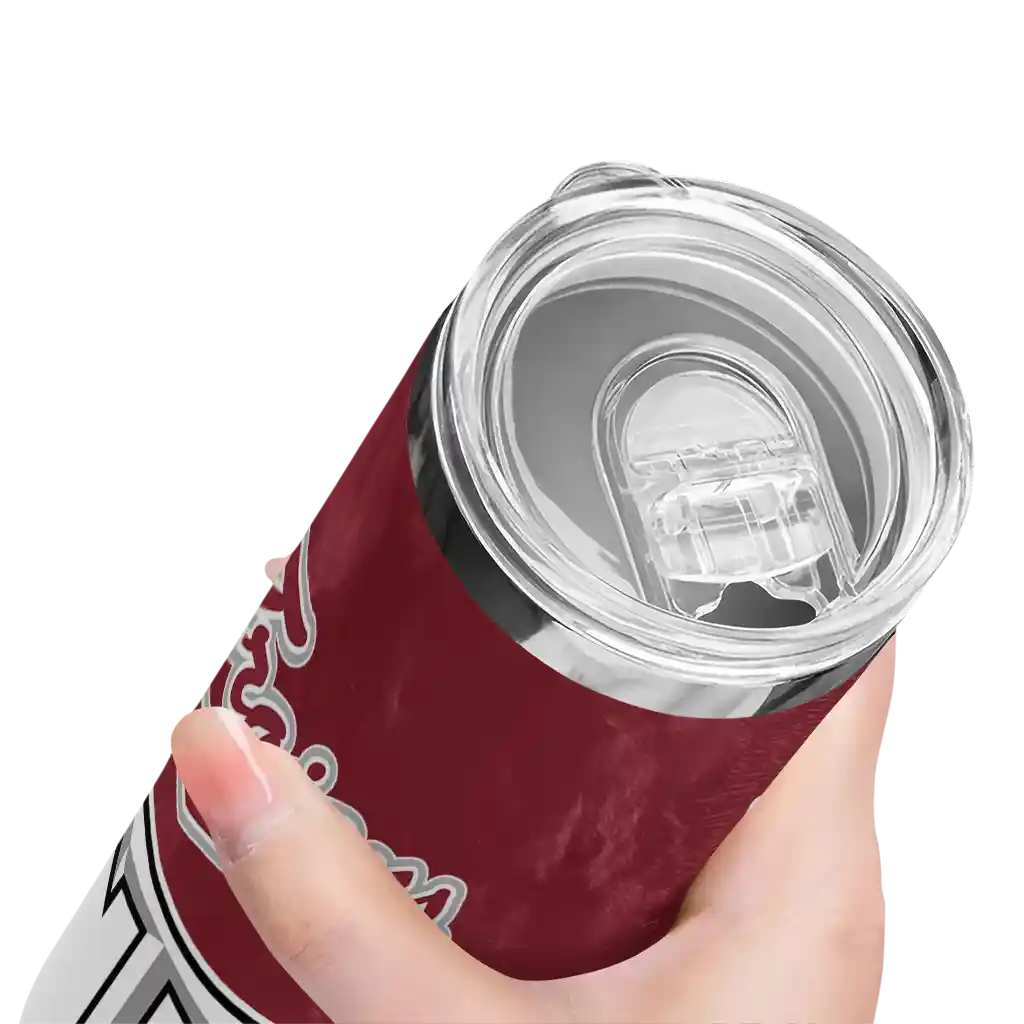 personalized-troy-trojans-torn-band-red-white-skinny-tumbler-high-quality.webp