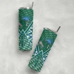 personalized-tulane-green-wave-monogram-burst-green-white-skinny-tumbler-best-selling.webp