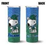 personalized-tulane-green-wave-snoopy-attitude-green-skinny-tumbler-best-selling-2.webp