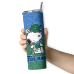 personalized-tulane-green-wave-snoopy-attitude-green-skinny-tumbler-best-selling-2.webp