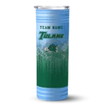 personalized-tulane-green-wave-swirl-texture-green-skinny-tumbler-best-selling.webp