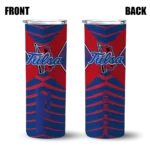 personalized-tulsa-golden-hurricane-camo-texture-blue-skinny-tumbler-best-selling.webp