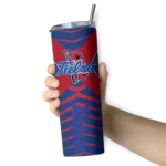 personalized-tulsa-golden-hurricane-camo-texture-blue-skinny-tumbler-best-selling.webp