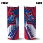 personalized-tulsa-golden-hurricane-web-stripes-blue-white-skinny-tumbler-best-selling.webp