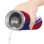 personalized-tulsa-golden-hurricane-web-stripes-blue-white-skinny-tumbler-best-selling.webp
