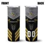 personalized-ucf-knights-hexagon-honeycomb-gold-black-skinny-tumbler-best-selling.webp