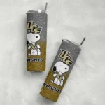 personalized-ucf-knights-snoopy-attitude-gold-skinny-tumbler-best-selling.webp