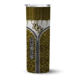 personalized-ucf-knights-sparkle-drip-gold-skinny-tumbler-best-selling.webp