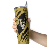 personalized-ucf-knights-star-pop-gold-black-skinny-tumbler-best-selling.webp