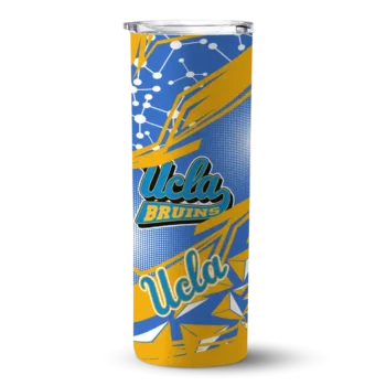 Personalized UCLA Bruins Helmet Clash Blue Skinny Tumbler