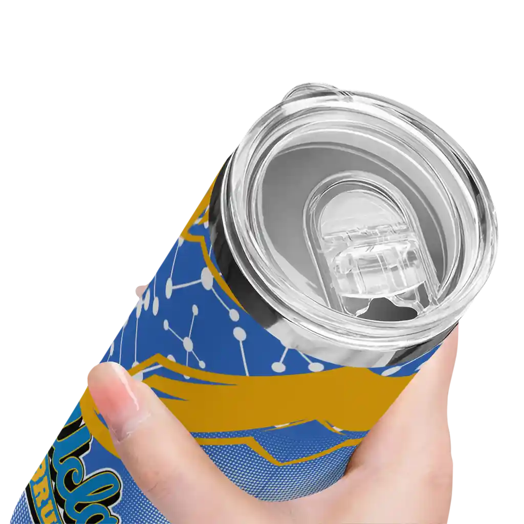 personalized-ucla-bruins-helmet-clash-blue-skinny-tumbler-high-quality.webp