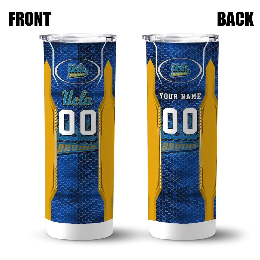 personalized-ucla-bruins-stacked-diamond-blue-skinny-tumbler-fashion-forward.webp
