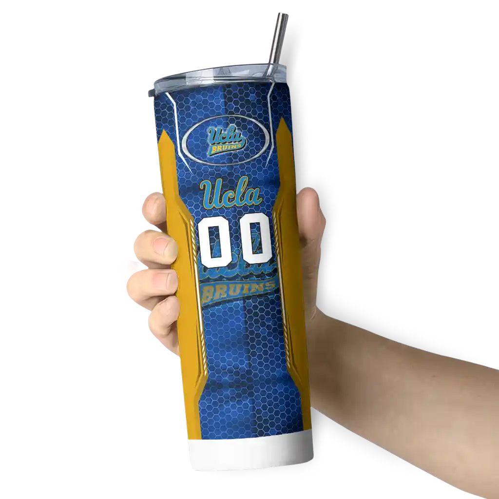 personalized-ucla-bruins-stacked-diamond-blue-skinny-tumbler-premium-grade.webp