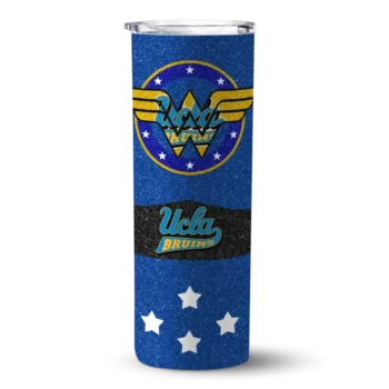 Personalized UCLA Bruins Star Cluster Blue Skinny Tumbler
