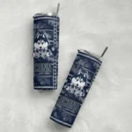 personalized-uconn-huskies-chevron-patch-blue-skinny-tumbler-best-selling.webp
