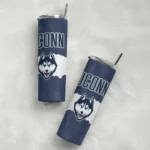 personalized-uconn-huskies-torn-band-blue-white-skinny-tumbler-best-selling-1.webp