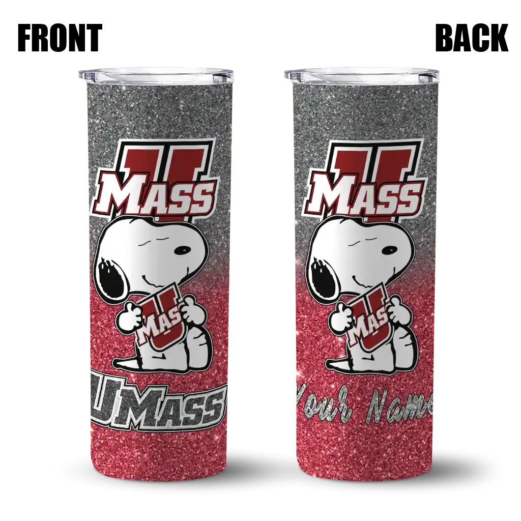 personalized-umass-minutemen-snoopy-attitude-red-skinny-tumbler-fashion-forward.webp
