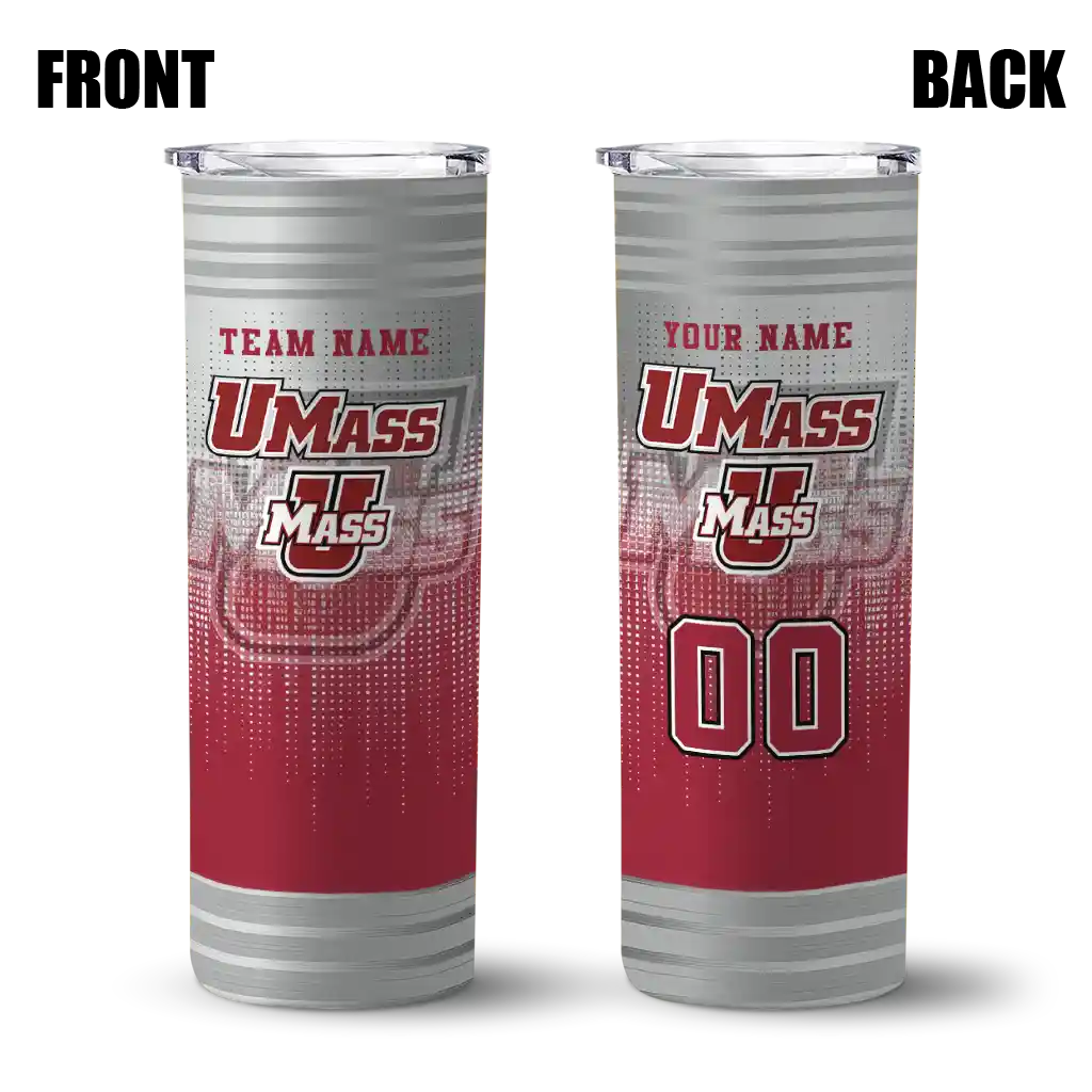 personalized-umass-minutemen-swirl-texture-red-skinny-tumbler-fashion-forward.webp