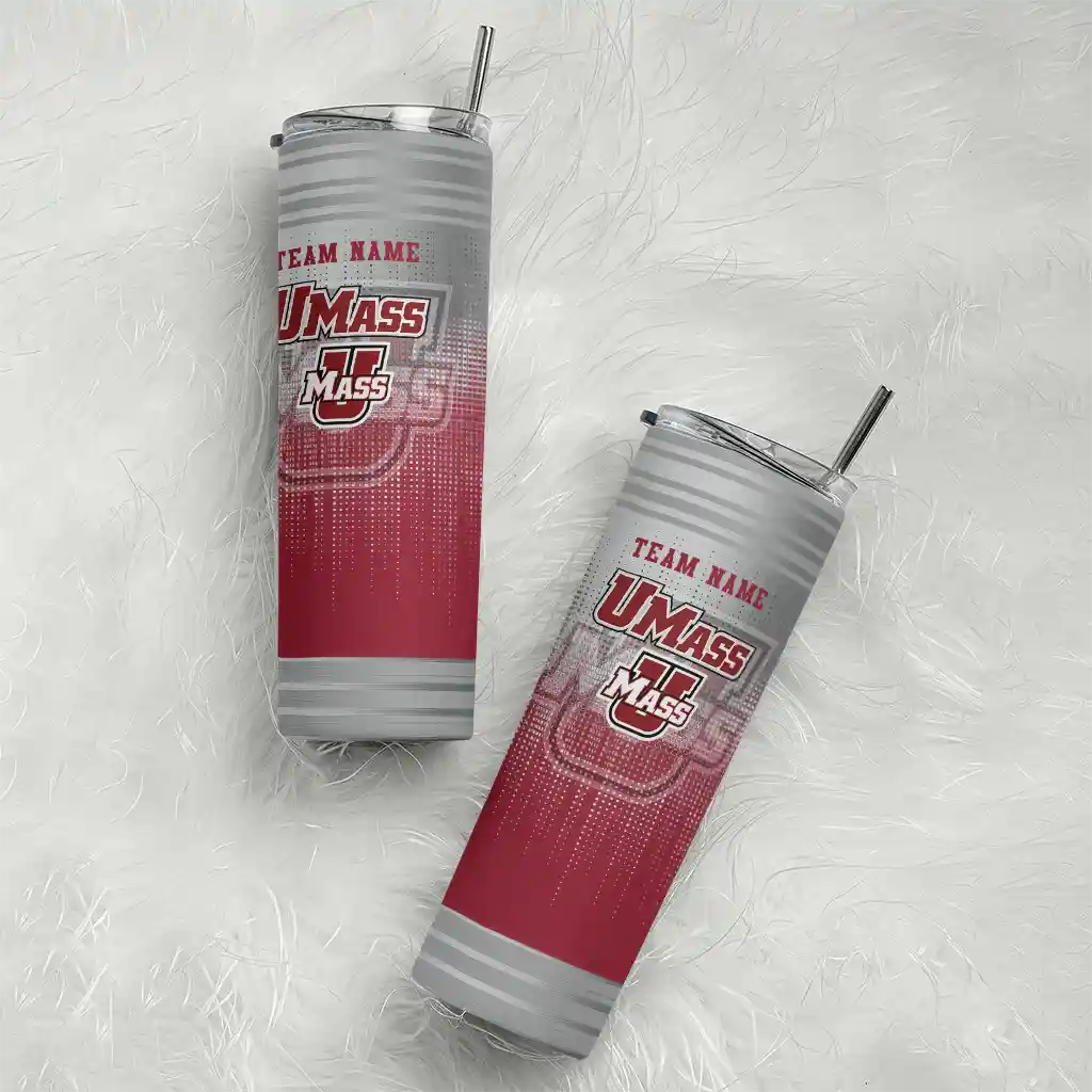 personalized-umass-minutemen-swirl-texture-red-skinny-tumbler-top-rated.webp