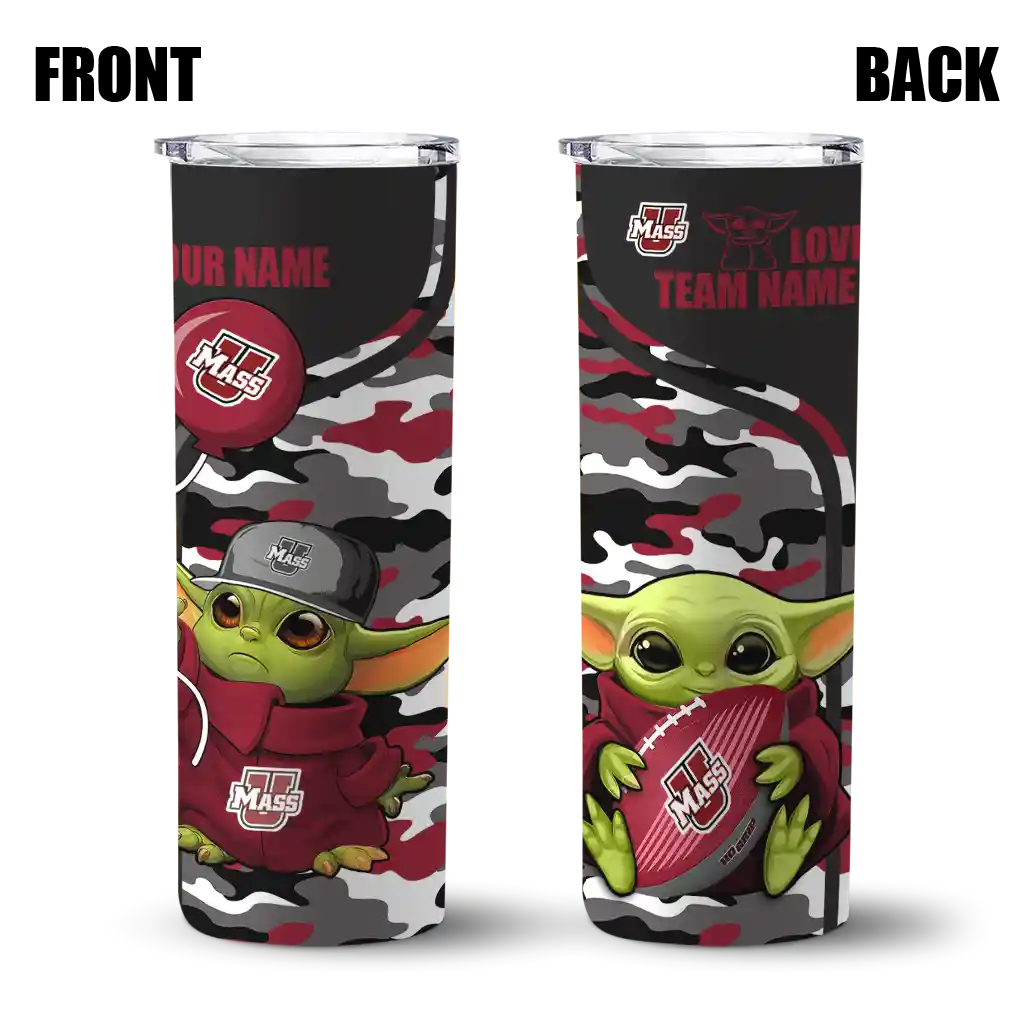 personalized-umass-minutemen-yoda-camo-red-black-skinny-tumbler-fashion-forward.webp