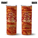 personalized-usc-trojans-chevron-patch-red-skinny-tumbler-best-selling.webp