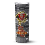 personalized-usc-trojans-chevron-v-red-gray-skinny-tumbler-best-selling.webp