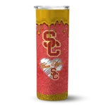 personalized-usc-trojans-pixel-fade-red-skinny-tumbler-best-selling-1.webp