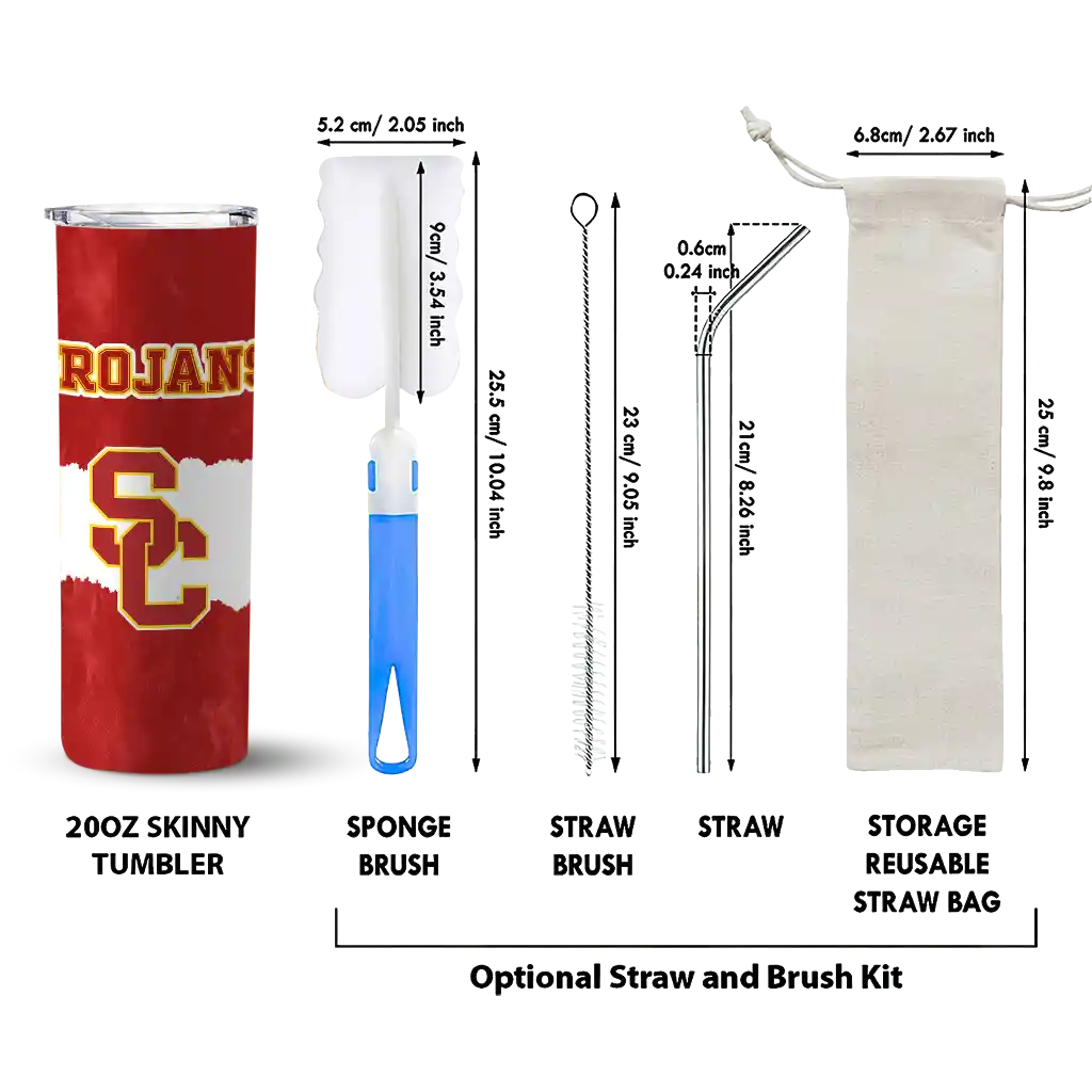 personalized-usc-trojans-torn-band-red-white-skinny-tumbler-new-arrival.webp