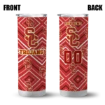 personalized-usc-trojans-zipper-leopard-red-skinny-tumbler-best-selling-1.webp