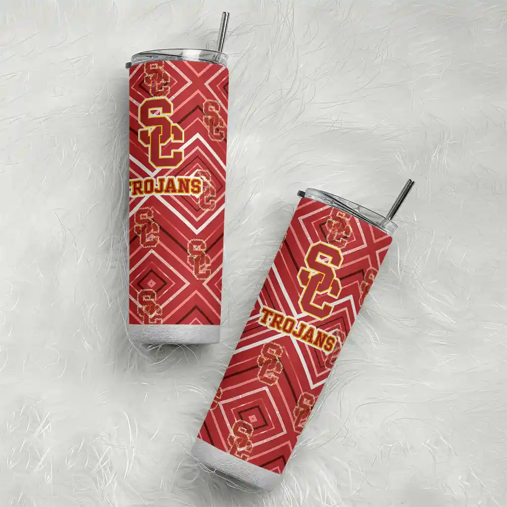 personalized-usc-trojans-zipper-leopard-red-skinny-tumbler-top-rated.webp