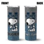 personalized-utah-state-aggies-snoopy-attitude-navy-skinny-tumbler-best-selling-1.webp