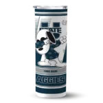 personalized-utah-state-aggies-snoopy-dog-navy-white-skinny-tumbler-best-selling.webp